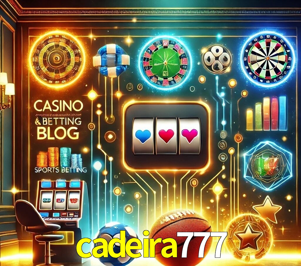 Blog do cadeira777 com dicas e estratégias para apostas e jogos